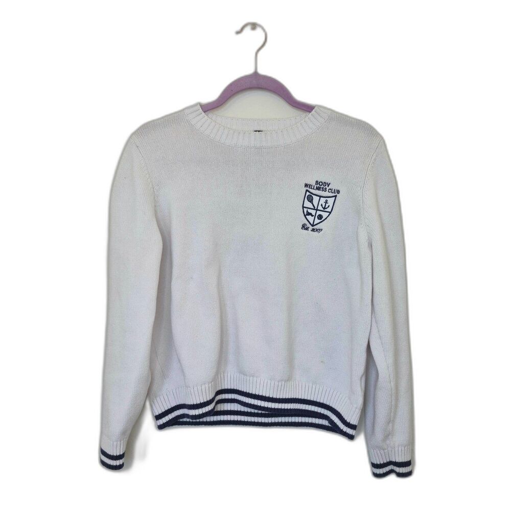'BODY WELLNESS CLUB' SWEATER
